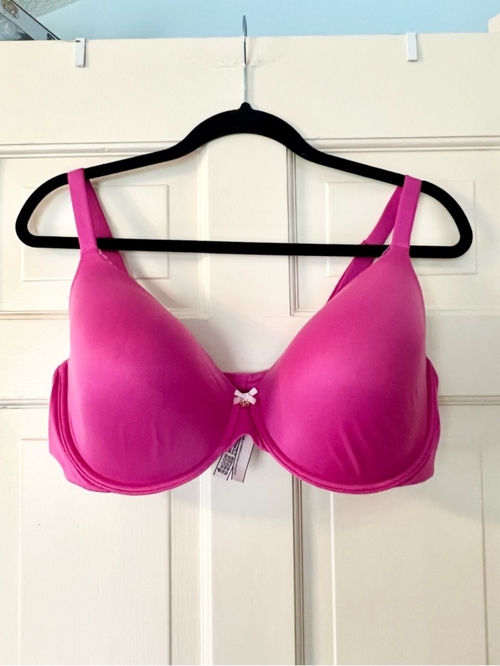 Victoria’s Secret Body by Victoria Lined Perfect Coverage Bra 38DDD Bright Pink